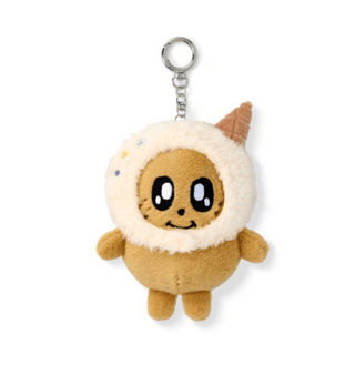 Ice Cream with MINITEEN Plush Keyring