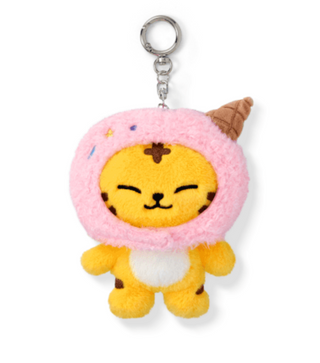 Ice Cream with MINITEEN Plush Keyring