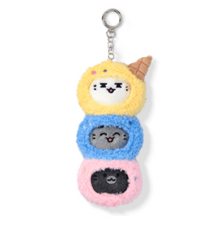 Ice Cream with MINITEEN Plush Keyring