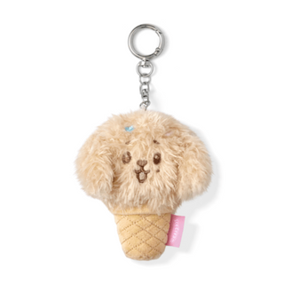 Ice Cream with MINITEEN Plush Keyring